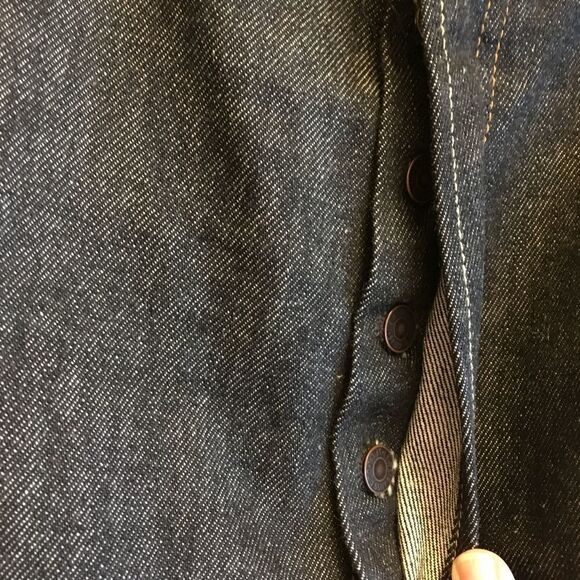 NEW WITHOUT TAGS LEVIS 501 BUTTON FLY JEANS 40X32 - Picture 6 of 7